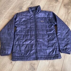 Patagonia Kids Nano Puff Brick Quilt Jacket size Large